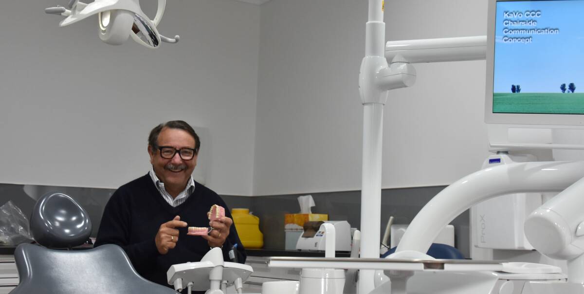 New dentist: Dr Jeffery Bennett is looking forward to opening the doors of his new dental surgery which he says has the most up-to-date equipment.. Photo: Lee Steinbacher