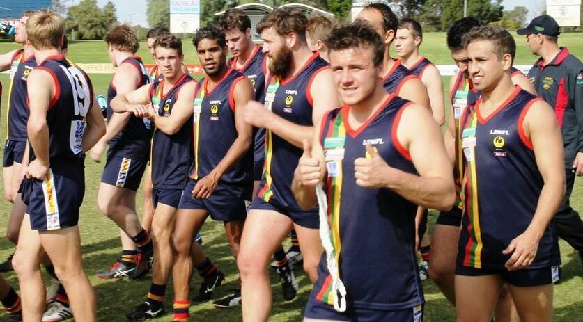 Champions: The Lower South West Football League colts took out the weekend's Great Southern football competition. Photo: WACFL/Facebook.