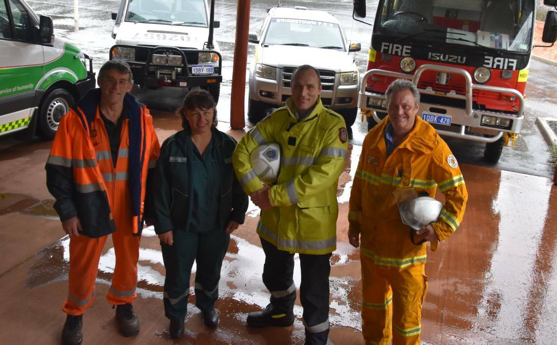 Praise for emergency services personnel