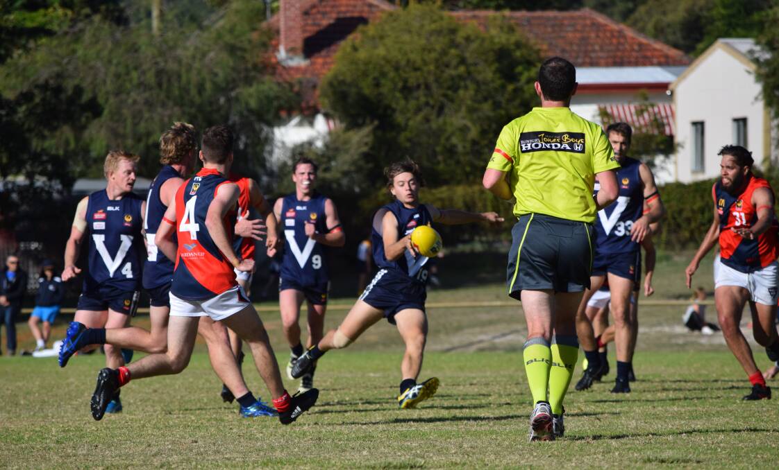Donnybrook scores 11.14.80 to 8.11.59 win over Carey Park in Belt-Up round clash. 