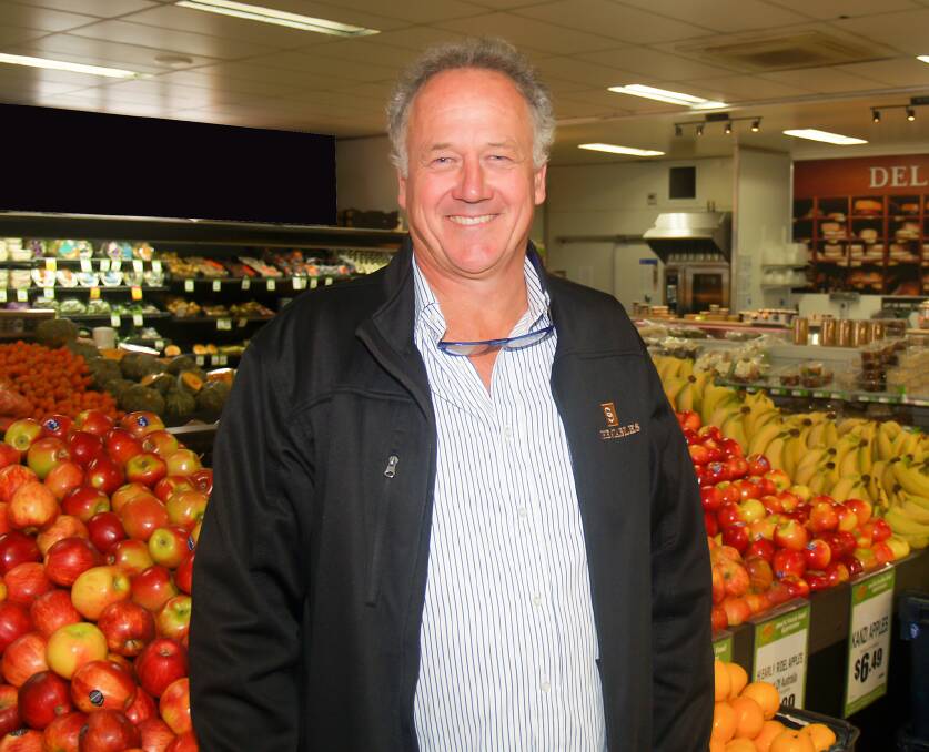 Lending a helping hand: Stables IGA owner Maurice Owen will help fight homelessness by taking part in the 2017 Vinnies CEO Sleepout in Perth. Photo: supplied. 