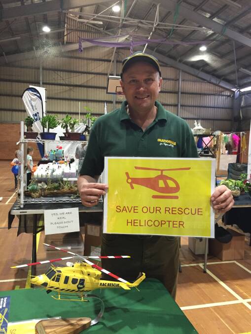 South West MLC Colin Holt is urging people to sign a petition to save the RAC Rescue helicopter based in Bunbury.