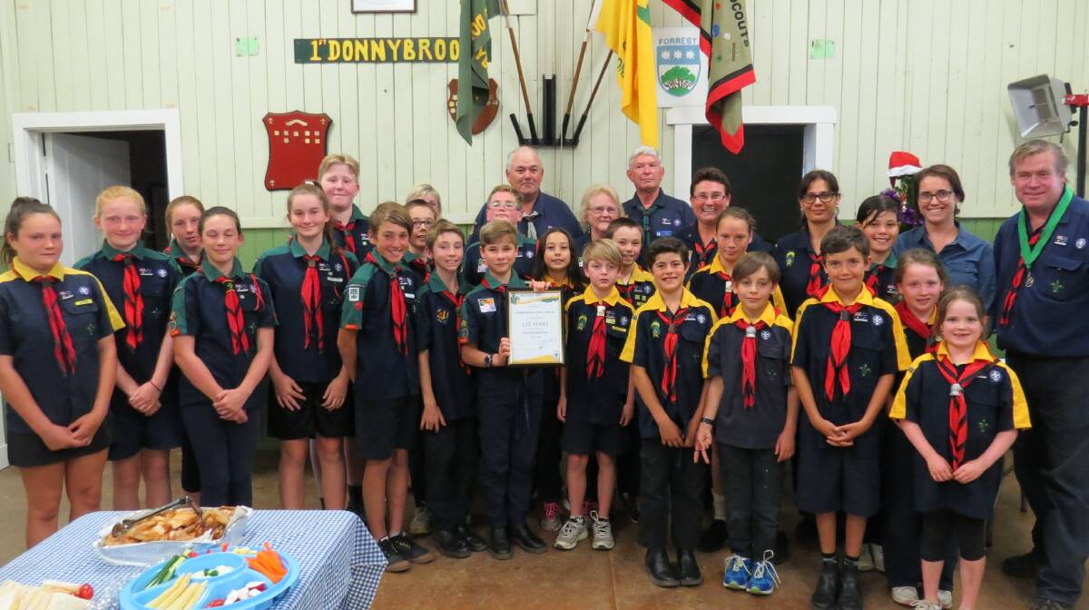 Chuffed: “The Centenary Scout Group”. Photo: Matthew Lau