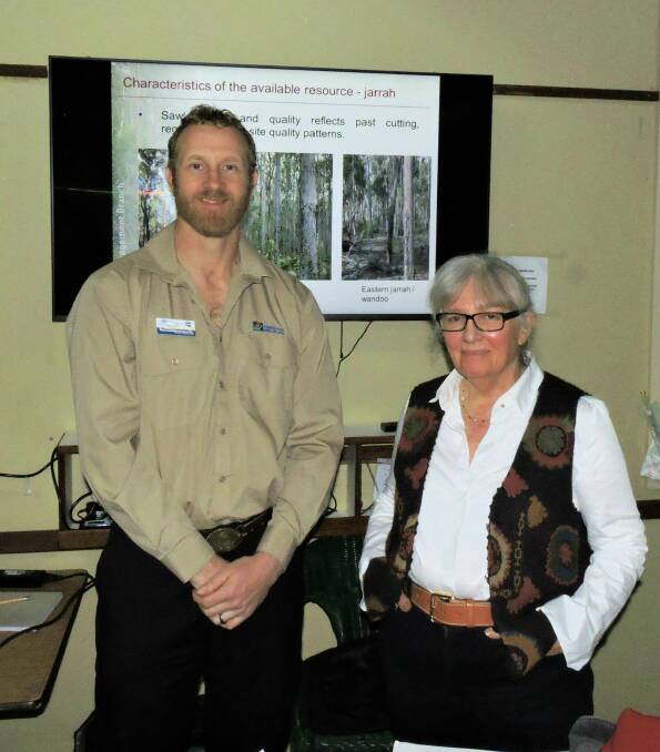 Presentations were given by DPaW regional leader for Forest Management Tony Mennen and by Friends of the Forest member Dr Chrissy Sharp.