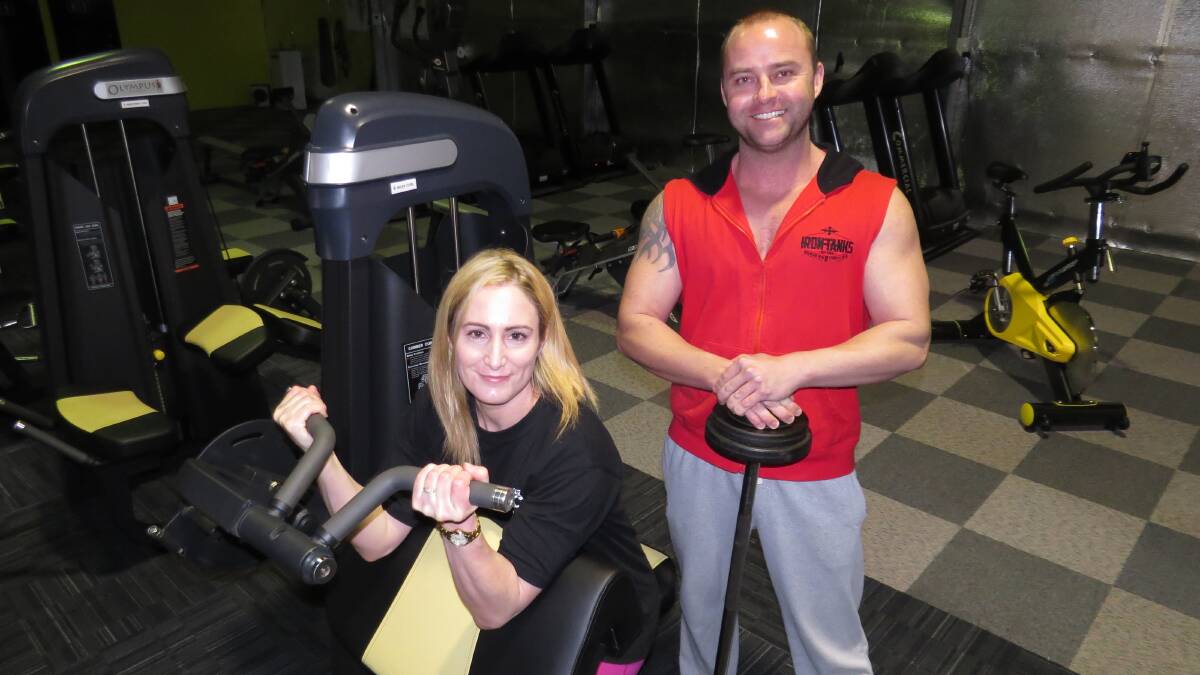Fitness freaks: Gym owners Andy and Harry Pulford are the welcoming faces of Donnybrook Fitness Centre. Photo: Matthew Lau