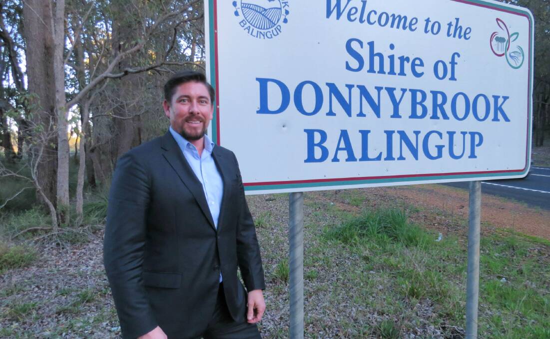 Family orientated: New Shire of Donnybrook-Balingup chief executive, Ben Rose. Photo: Matthew Lau