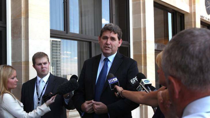 Ken Travers says Dean Nalder should be stood down from ministerial duties while his private finances are investigated. Photo: Bohdan Warchomij