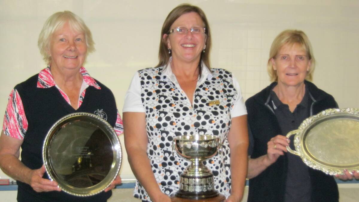 Winners: Norma Hurst, Kerry Carnaby and Andrea Philip.