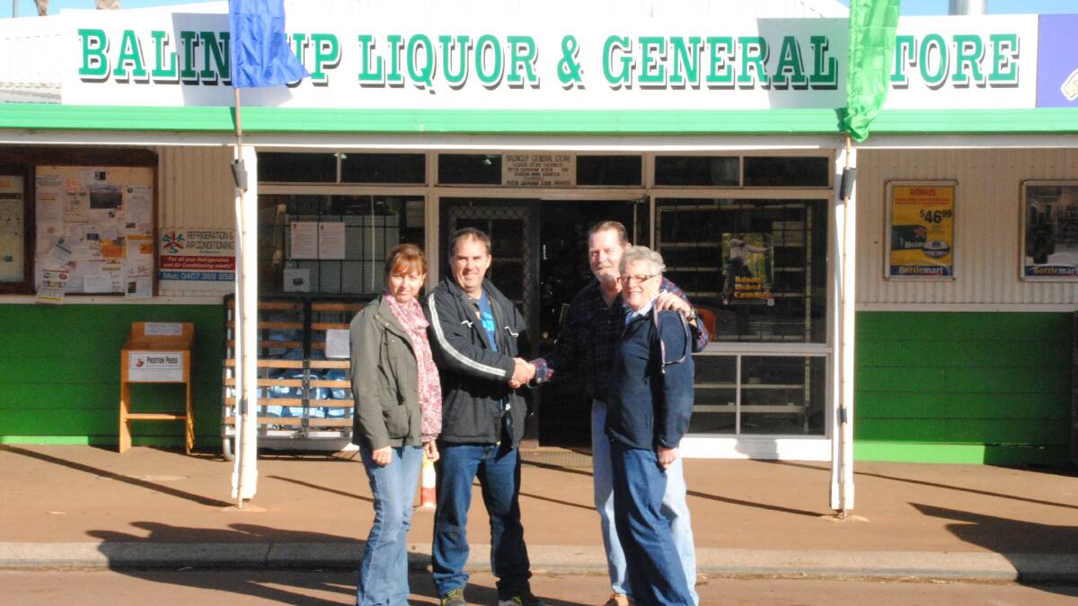 New arrivals Steven and Jennifer Wilson have taken over from locals Pete and Doreen Kirk at the Balingup General Store. 