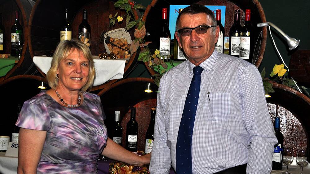 Funding announced: Robyn McSweeney MLC with Bridgetown-Greenbushes Shire President John Nicholas. 