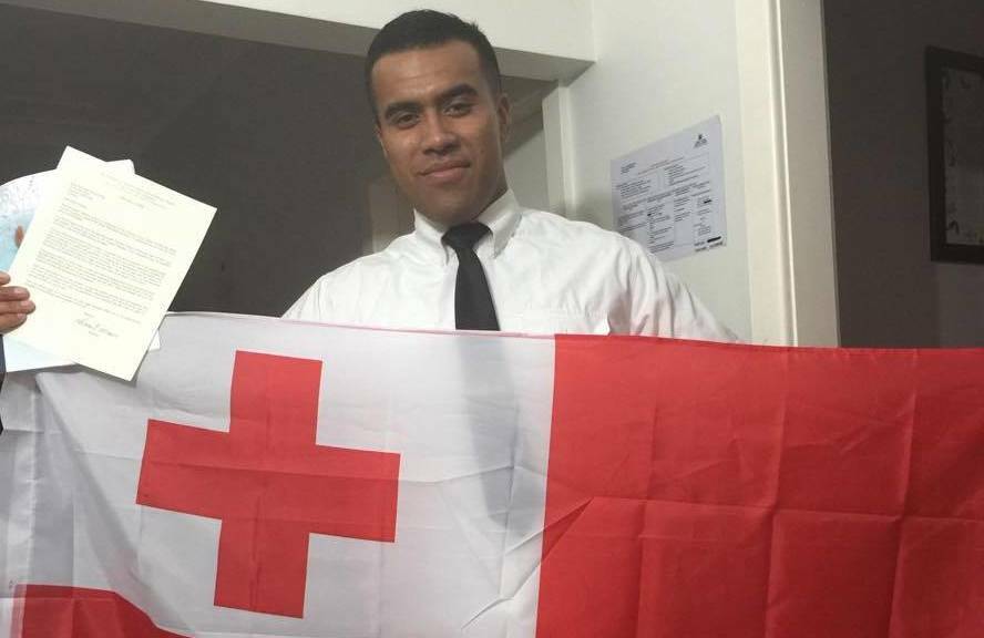 Halauafu Lavaka can't wait to start his missionary work in Tonga next year. Picture: Supplied
