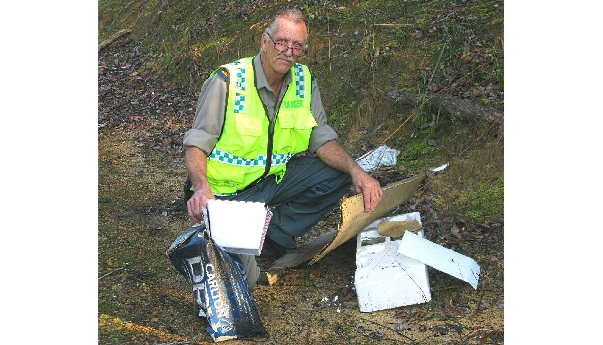 Donnybrook-Balingup shire rangers are targeting illegal dumping in an attempt to clean up the bush.