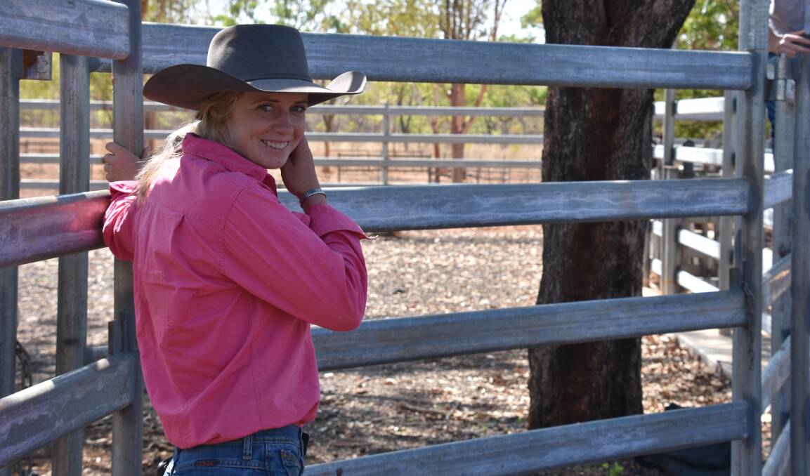 Apprentice Reanna Brumpton's interest in working on cattle stations grew when she moved to the Territory.