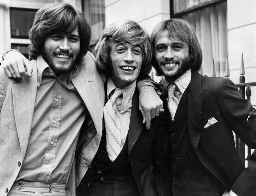 Barry, Maurice and Robin Gibb. Picture: Getty Imaes