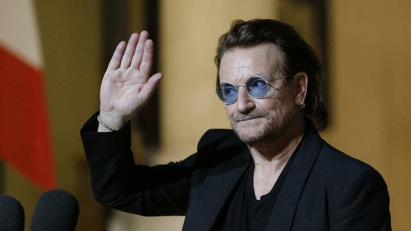 U2's frontman, Bono.