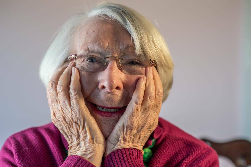 91-year-old Audrey Dargan. Picture: Karleen Minney 
