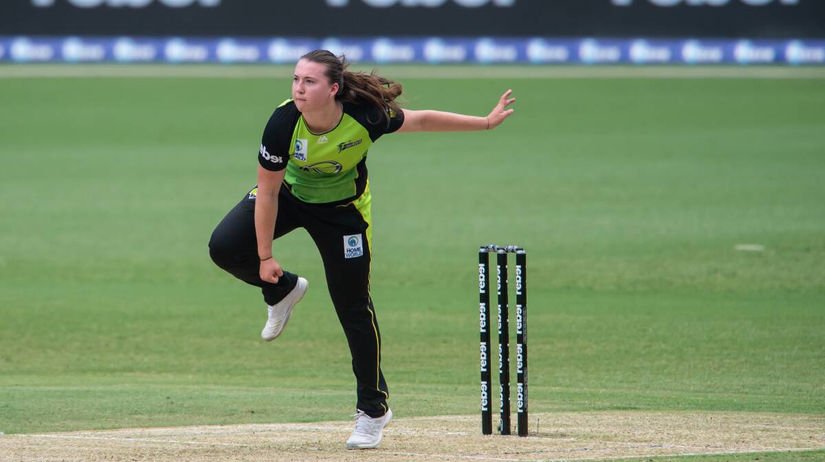 HUNTING FOR MORE: Rachel Trenaman is preparing for another big season with Sydney Thunder and NSW Breakers all while combining the end of her schooling.