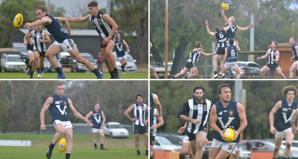 On the field: Donnybrook cruised to a 11.5 (71) to 1.10 (16) win over Busselton in Round 11, at Bovell Park. Photos: Thomas Munday. 