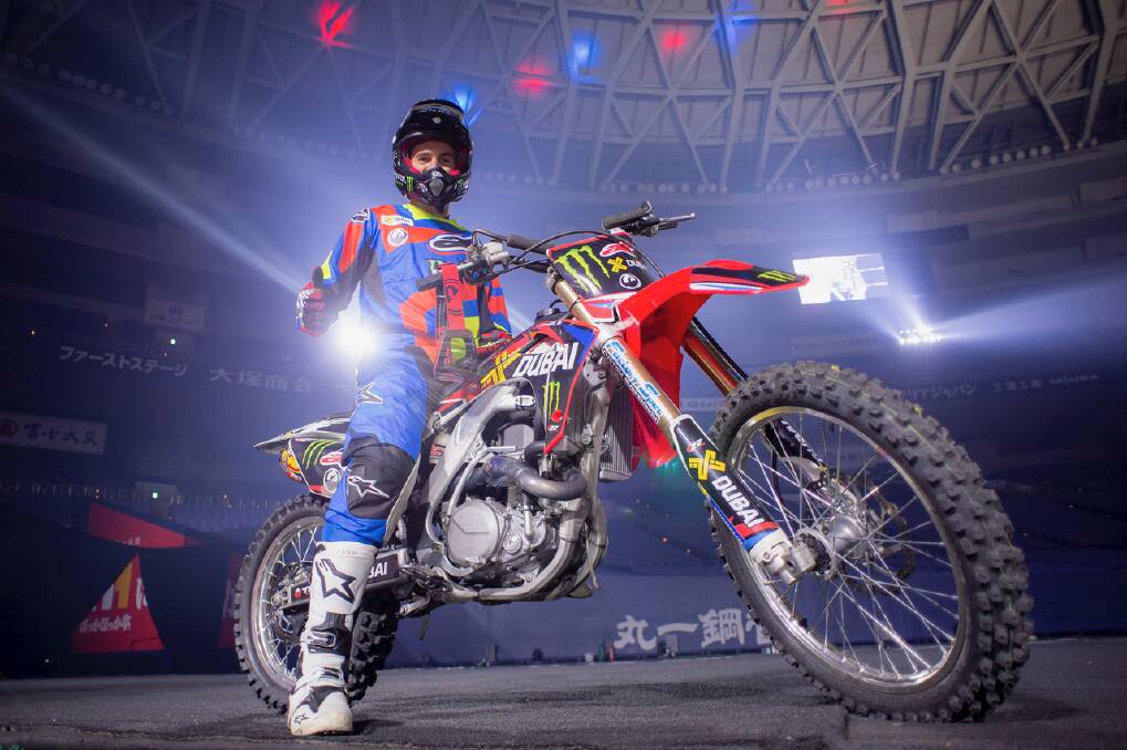 Enjoying the ride: Freestyle Motocross star Josh Sheehan is returning to the South West in 2018 for Nitro Circus Live. Photo: Supplied. 