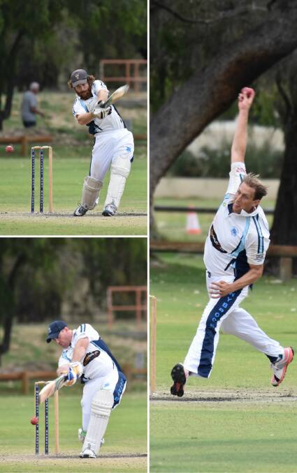 On the ground: The Donnybrook Cricket Club 2nd Grade side's batsmen and bowlers delivered impressive results against Marist earlier this month. Photo: Thomas Munday. 