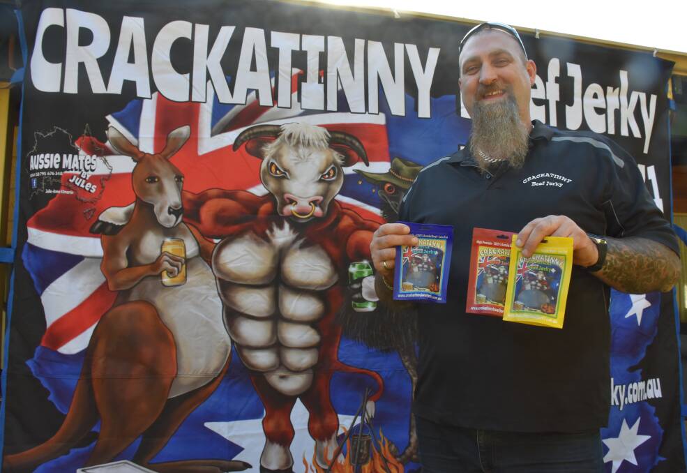 Crackatinny Beef Jerky producer Nigel Smith received two bronze and a silver at the recently Perth Royal Food Awards.