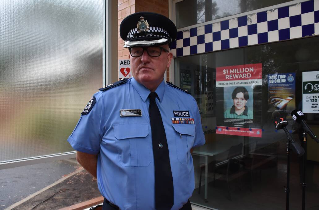 South-West District Superintendent Geoff Stewart said the arson squad would remain in the region to assist Busselton Detectives investigating the bushfires in Yallingup.
