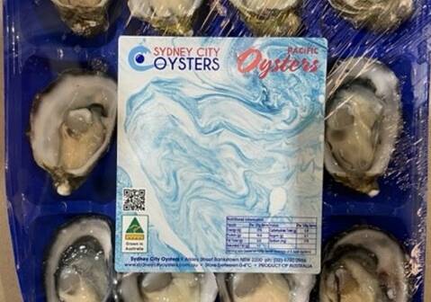 Coles is recalling all Sydney City Oysters it sold from its delis across the ACT and NSW between Saturday, November 4 and Wednesday, November 8.