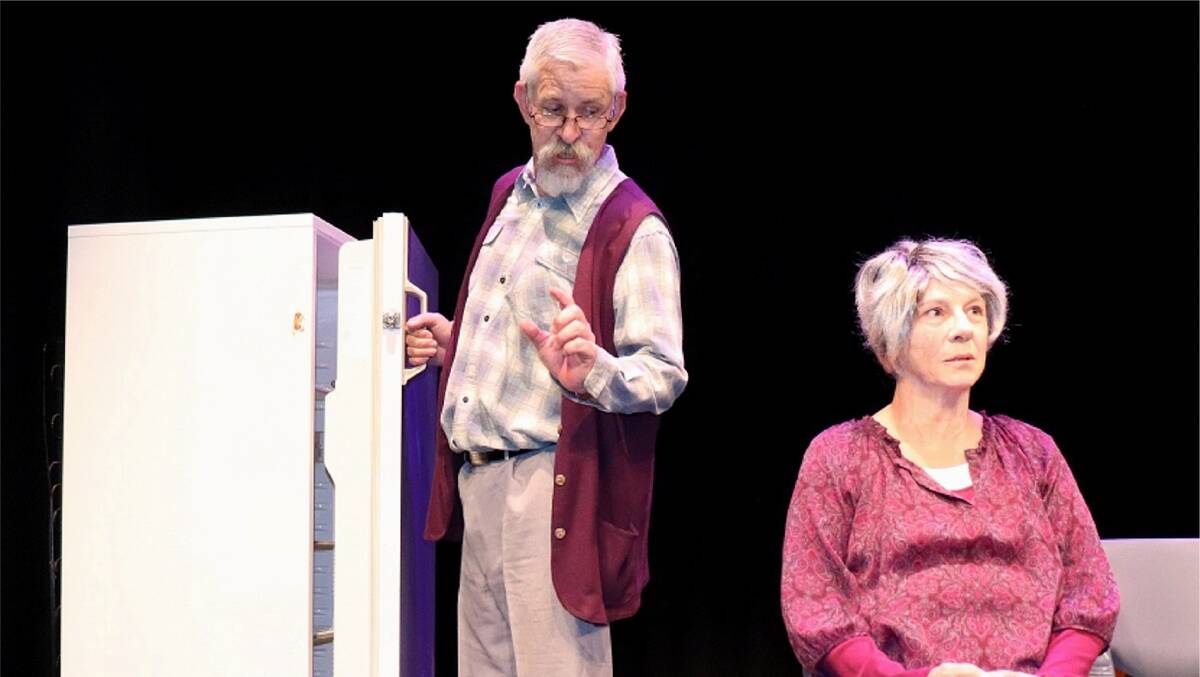 Former Manjimup actor Michael Balmer plays Derrick, the husband of Grace (Sharon Menzies) in The Greening of Grace. Photo: supplied.