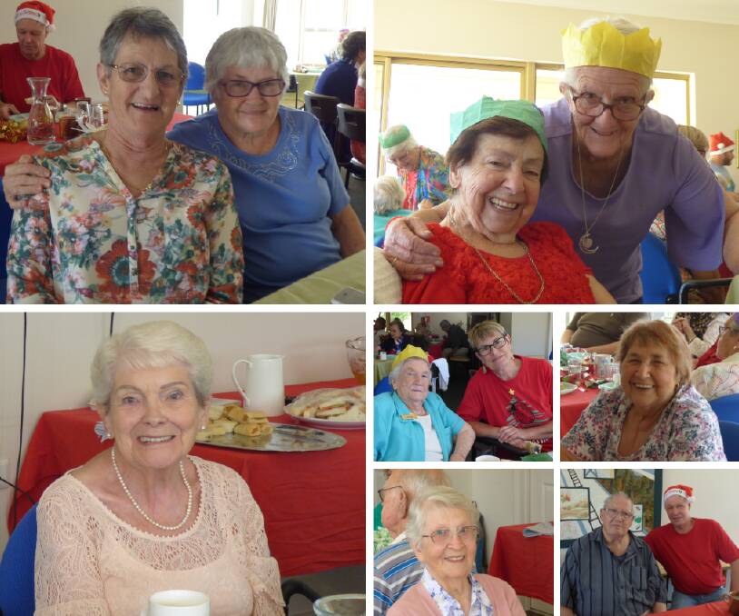 About 40 clients and staff of the Donnybrook-Balingup Community Home Care enjoyed their Christmas party. Photos: Pamela Harrison 