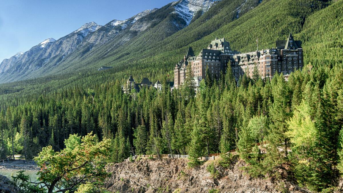 Known as Canada's "Castle in the Rockies", the luxury mountain resort is said to be haunted by the spirits of two women.