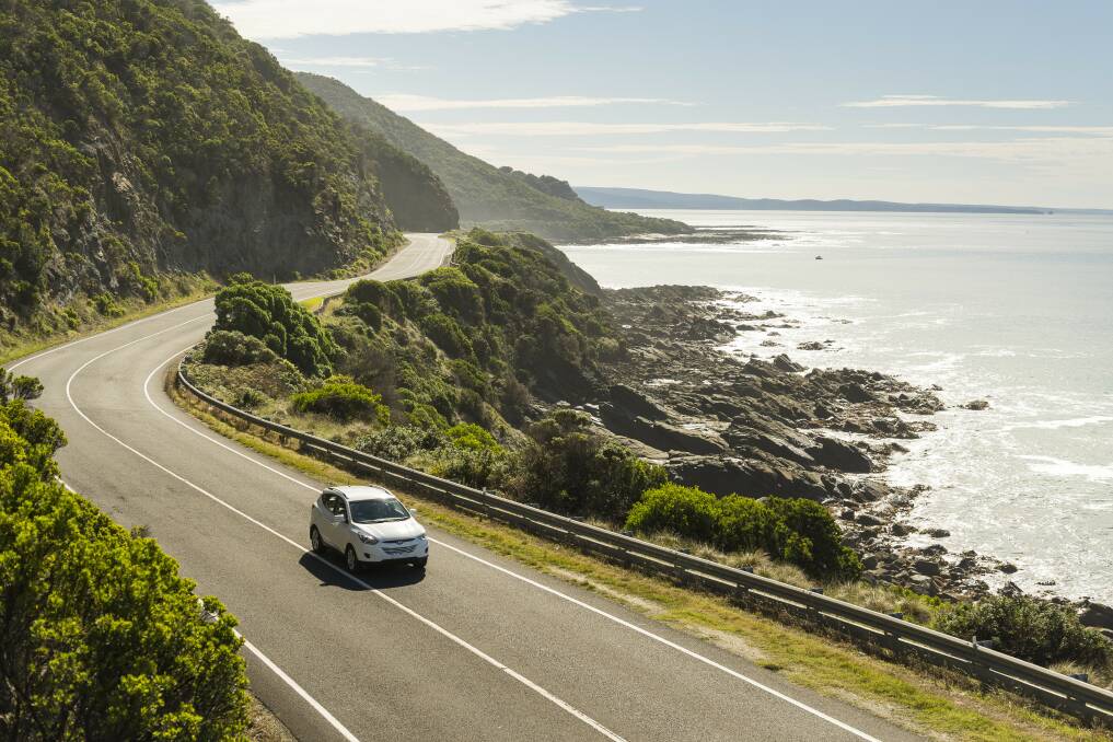 Notorious road: $250,000 will be spent on a 'Great Ocean Road visiting drivers road safety education campaign', which will involve targeted signage on road safety awareness and issues.