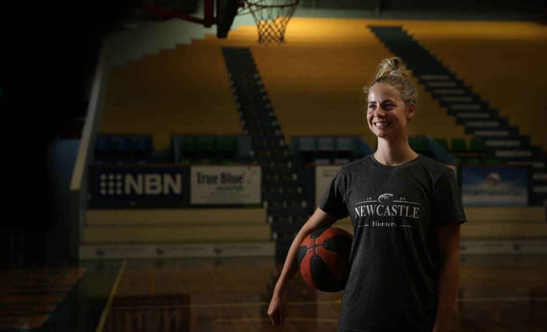 NEW CONTRACT: Newcastle's Cassidy McLean has been signed by Bendigo for the 2020-21 WNBL season. Picture: Simone De Peak