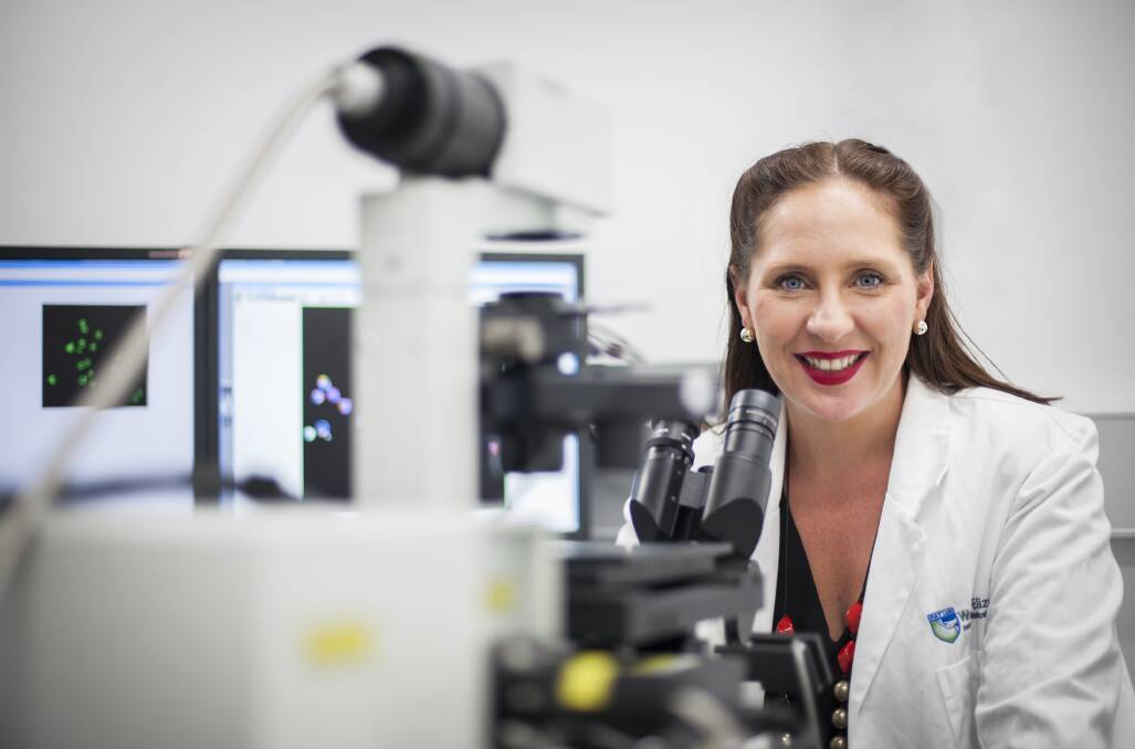 SCIENTIST: Dr Misty Jenkins in her laboratory at the Walter and Eliza Hall Institute of Medical Research.