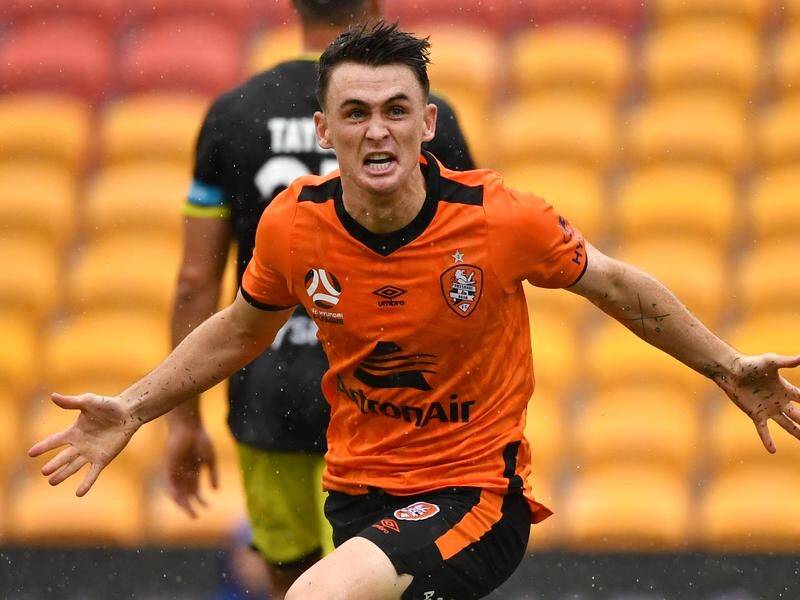Dylan Wenzel-Halls has upstaged his more celebrated teammates in Brisbane Roar's A-League victory.