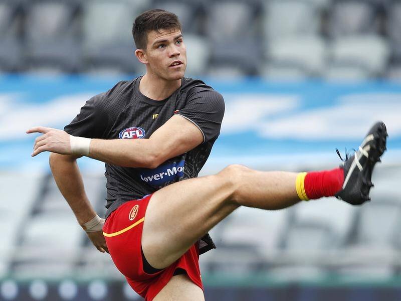 Sam Collins remains in doubt with an ankle injury for Gold Coast's AFL clash with Port Adelaide.