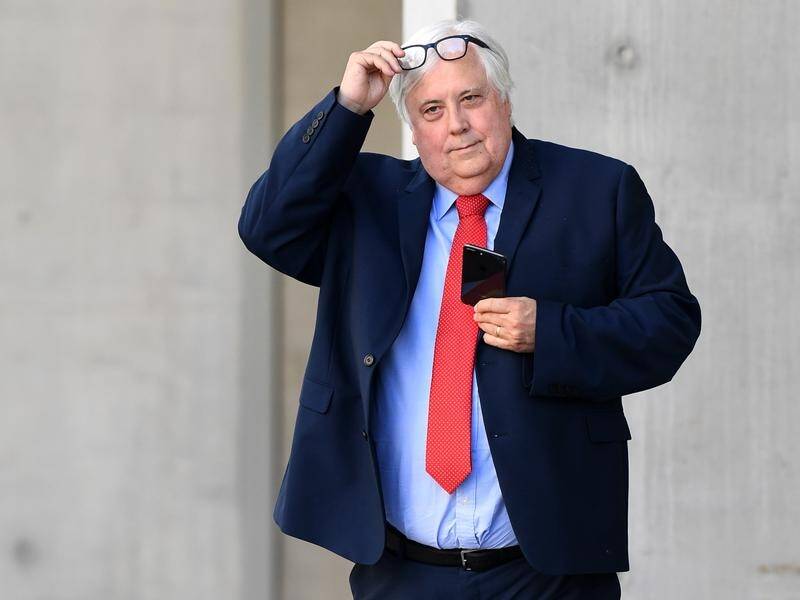 Clive Palmer has been handed a dressing-down by the Supreme Court for his absence.