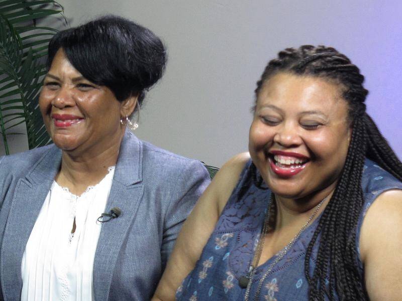 Alice Marie Johnson (L) served more than two decades of a life sentence for non-violent offences.
