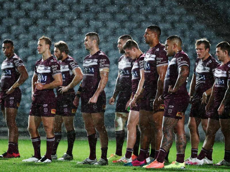 Coach Des Hasler and his Sea Eagles are familiar with having their backs to the wall.