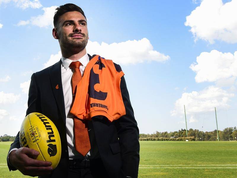 Stephen Coniglio re-signed with AFL club GWS in August and has now been promoted to captain.