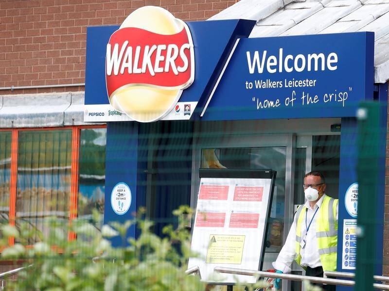 Walkers in Leicester says 28 members of its 1400-strong workforce tested positive for COVID-19.