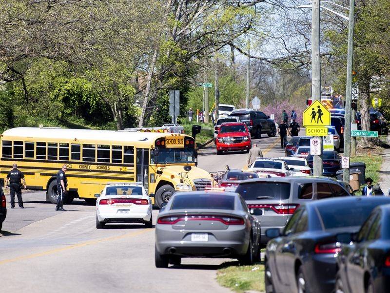 Police say a student is dead following a shooting at a school in Knoxville.