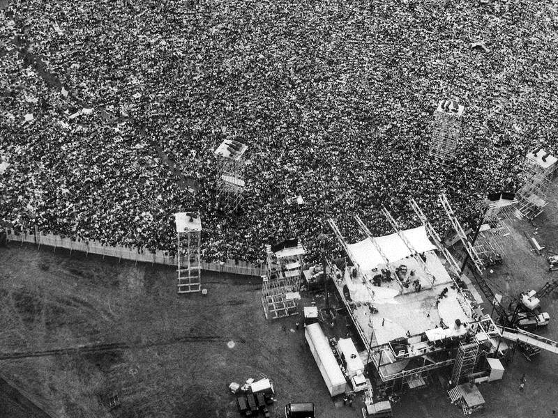 There will be two competing events to mark the 50th anniversary of the 1969 Woodstock music festival