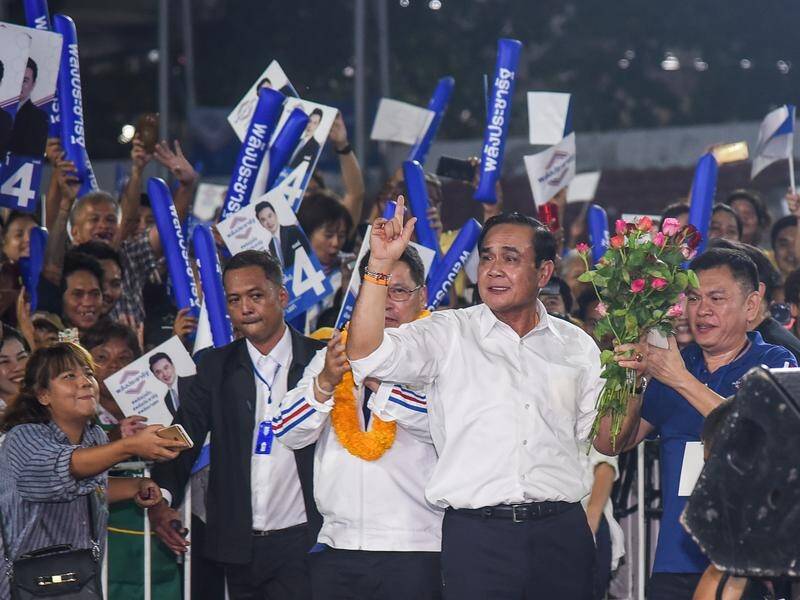The Palang Pracharat and Pheu Thai parties both claimed victory in the Thai election.