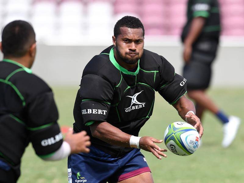 Former Rebels back Sefa Naivalu is poised to make his Super Rugby debut for the Reds in Dunedin.