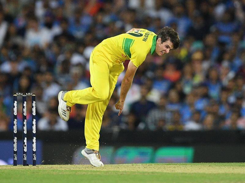 Jhye Richardson's spell of 4-26 helped steer Australia to victory in the ODI opener against India.