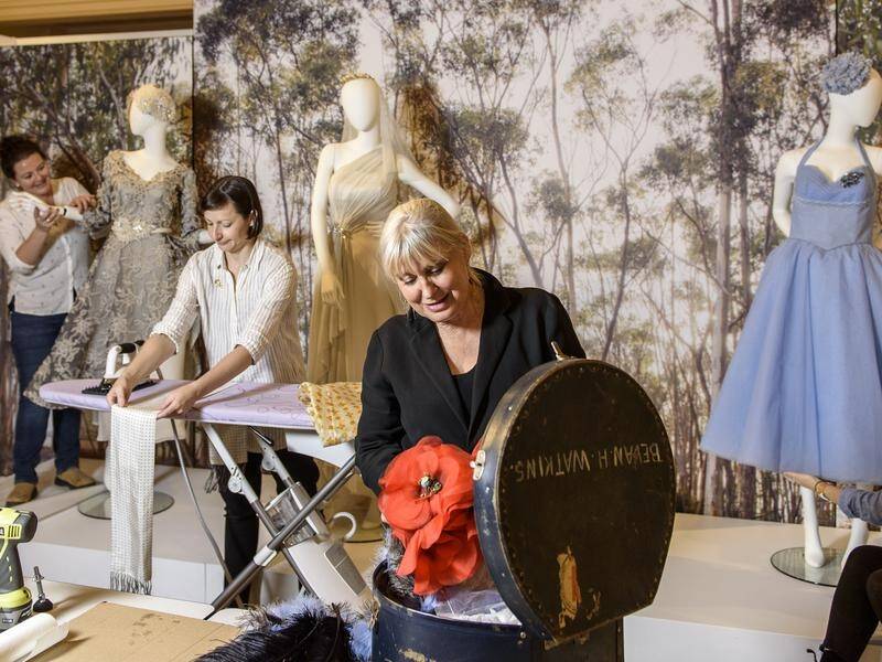 Costumes from The Dressmaker have gone on display at the National Film and Sound Archive.
