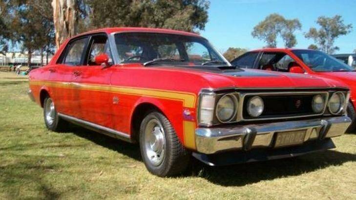 The 'Ford 1970 XW GTHO Falcon' that turned out to be just a regular old Ford. Photo: Border Mail