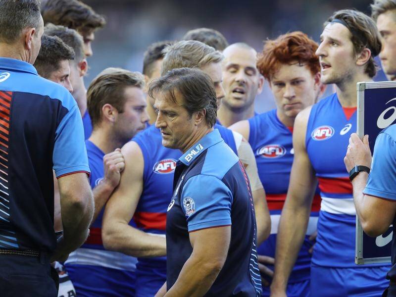 Luke Beveridge's Bulldogs have made a solid start to 2019 but must maintain composure.