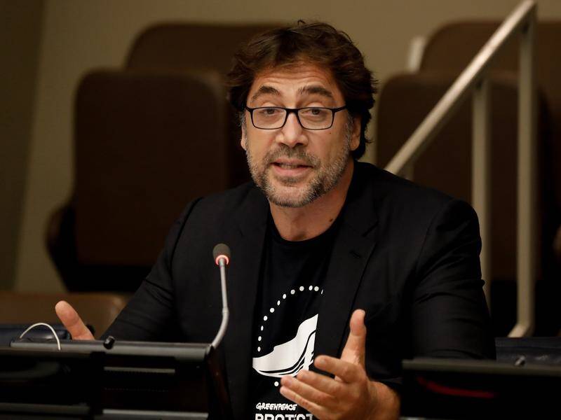 Javier Bardem has urged UN delegates drafting an ocean protection treaty to make it strong.